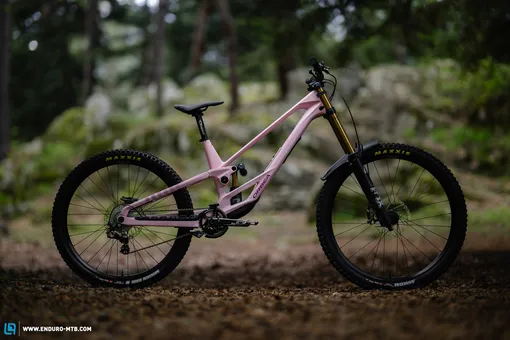 Orbea Rallon DH pink frame Orbea Rallon DH pink frame