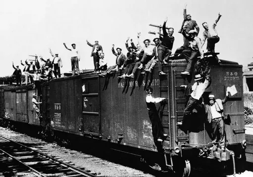 «Армия бонусов» приходит в Вашингтон 1932 год «Армия бонусов» приходит в Вашингтон 1932 год