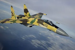 Воздушный бой на Су-35С показали на видео Воздушный бой на Су-35С показали на видео