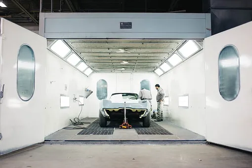 покрасочная камера сто