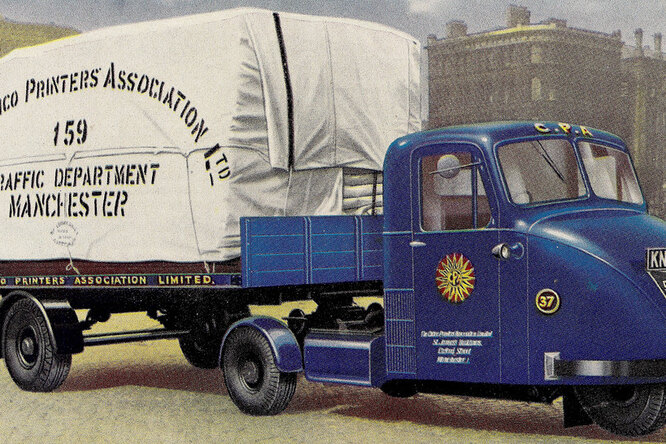 Scammell Scarab: трёхколёсный... седельный тягач Scammell Scarab: трёхколёсный... седельный тягач