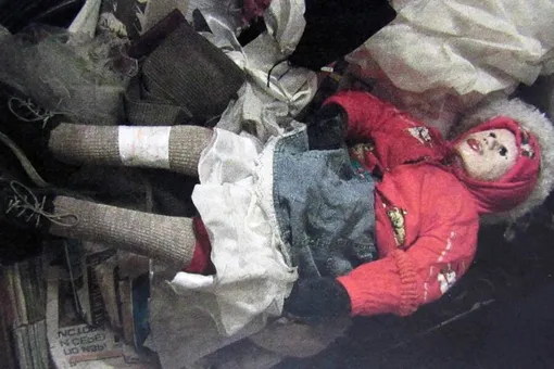 Один из многочисленных женских трупов, обнаруженных в доме Москвина. / Один из многочисленных женских трупов, обнаруженных в доме Москвина. /