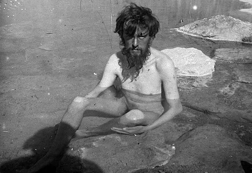 Алистер Кроули во время своей экспедиции на К-2. /