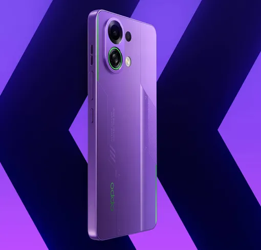 На фотографии смартфон OPPO K13 Turbo Смартфоны OPPO для игр с мощными процессорами