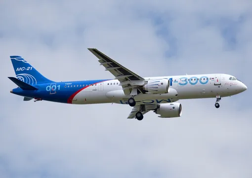 Первый полет МС-21-300 Первый полет МС-21-300