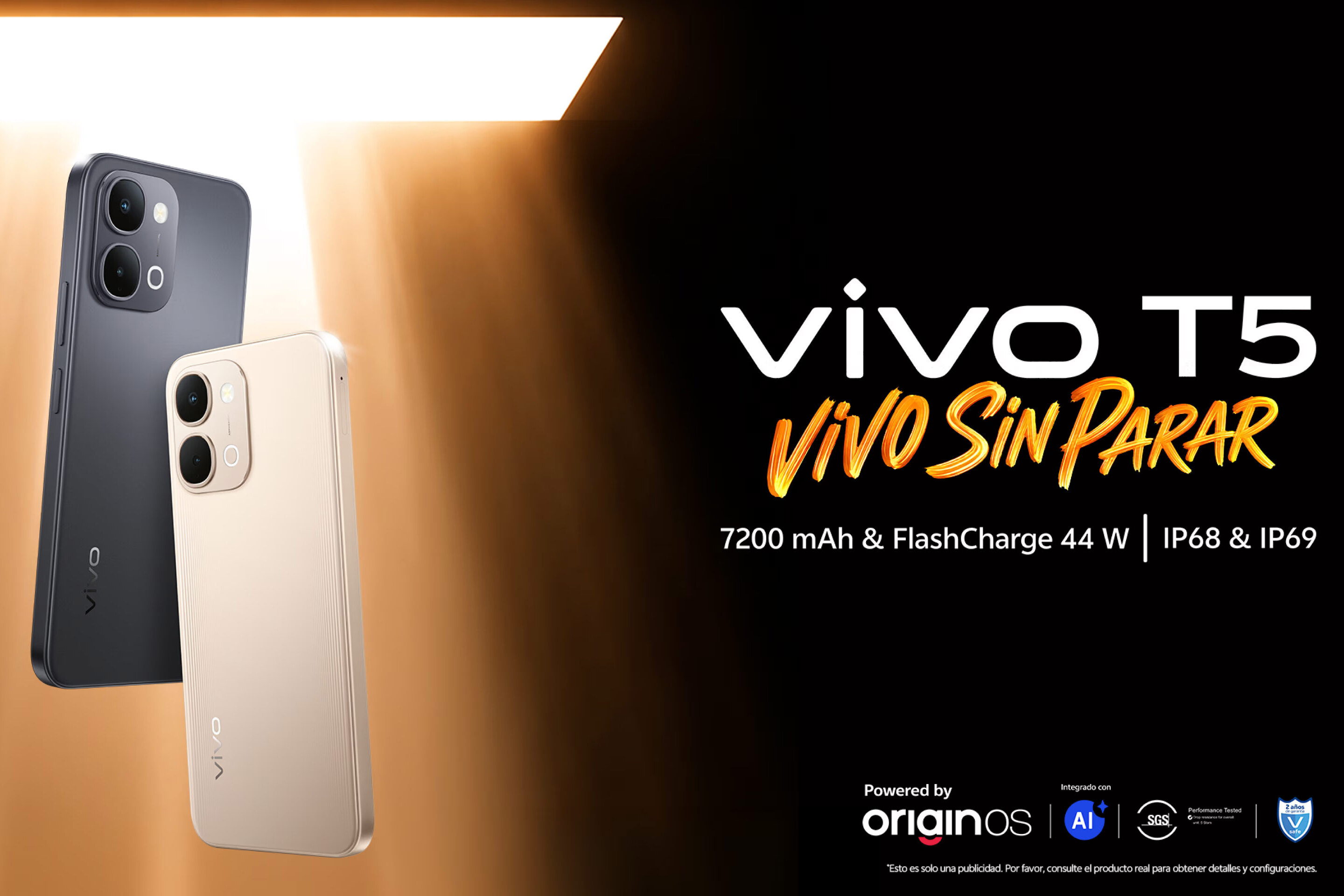 Представлен vivo T5 4G: недорогой смартфон с емким аккумулятором и защитой IP69