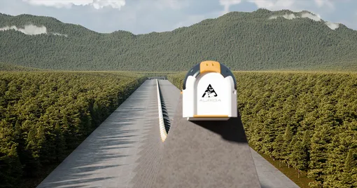 auriga space maglev launch catapult rendering auriga space maglev launch catapult rendering