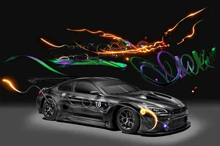 BMW показала Art Car #18 с дополненной реальностью