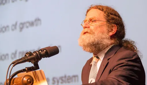 Роберт Сапольски на выступлении Роберт Сапольски на выступлении