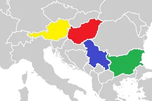 Тест-вопрос по географии: каким цветом на карте выделена Сербия? Тест-вопрос по географии: каким цветом на карте выделена Сербия?