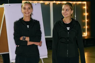 В Москве прошла открытая тренировка Дины и Арины Авериных с презентацией ИИ-технологий для спортсменов