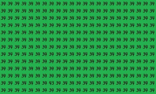 Найдите число 43