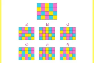 Эта детская головоломка станет вызовом для многих взрослых: найдите такой же квадрат на время Эта детская головоломка станет вызовом для многих взрослых: найдите такой же квадрат на время