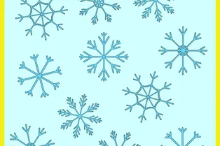 У какой снежинки нет пары? Найдите за 15 секунд! У какой снежинки нет пары? Найдите за 15 секунд!