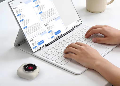 Недорогие наушники TWS с адаптивным шумоподавлением и необычным чехлом