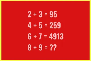 Насколько вы смекалисты? Попробуйте вычислить закономерность и решить последний пример! Насколько вы смекалисты? Попробуйте вычислить закономерность и решить последний пример!