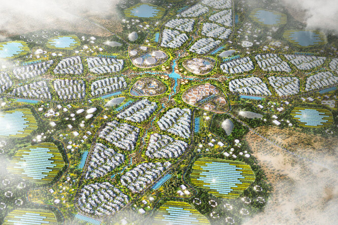 В Кувейте представлен проект «самого пешеходного города в мире»