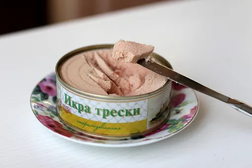 100 г икры трески без масла в составе содержит 24 г белка Икра трески и белок