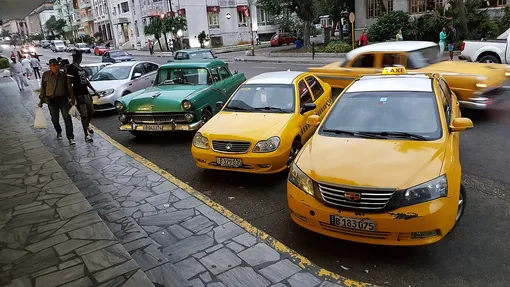 куба такси джили