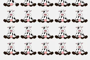 У вас есть всего 4 секунды: сможете найти лишнюю корову?