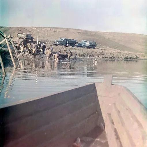 грузовики у переправы фото времен ссср