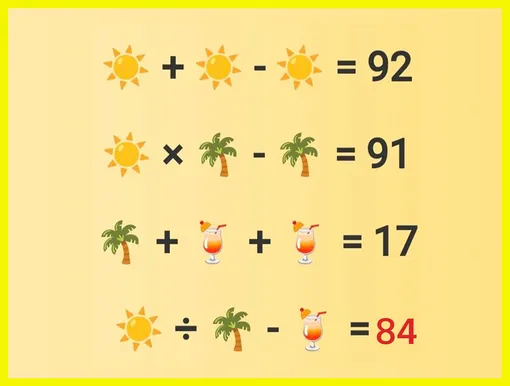 Ответ на математическую головоломку Ответ на математическую головоломку
