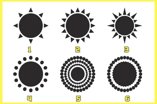 Время снять маски и узнать всю правду о себе: выберите солнце и узнайте, что вы на самом деле за человек
