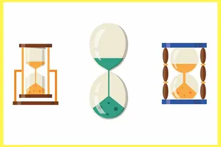 Тест личности: выберите песочные часы и узнайте, в каких отношениях вы со временем