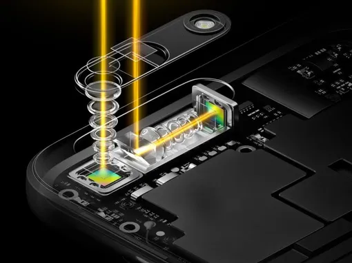 Иллюстрация оптики для создания модуля с двойной камерой Oppo / Иллюстрация оптики для создания модуля с двойной камерой Oppo /
