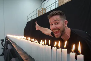 Сколько свечек сможет задуть воздуходувка?