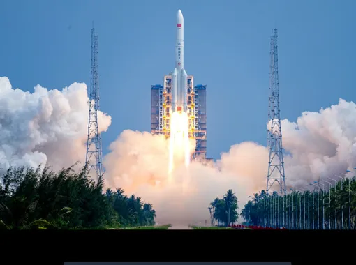 rocket launch in china