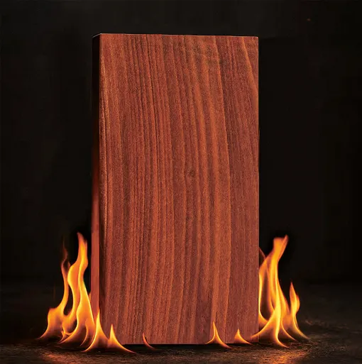 дерево не горит, огонь