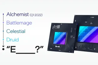 Intel готовит пять поколений игровых видеокарт. Они получат имена персонажей из игр Intel готовит пять поколений игровых видеокарт. Они получат имена персонажей из игр