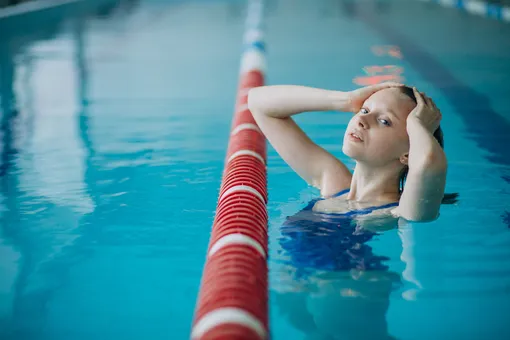 Шапка для бассейна