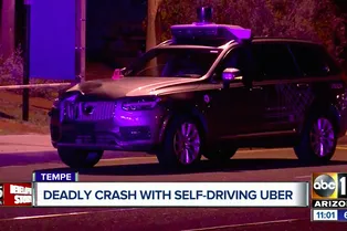 Беспилотный автомобиль задавил пешехода Беспилотный автомобиль задавил пешехода
