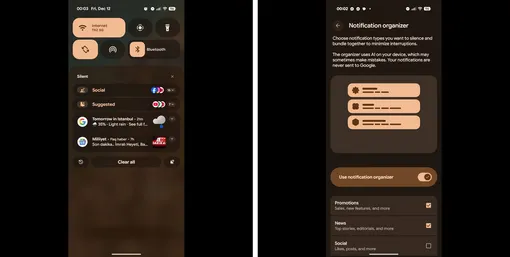 Как работает органайзер уведомлений с ии