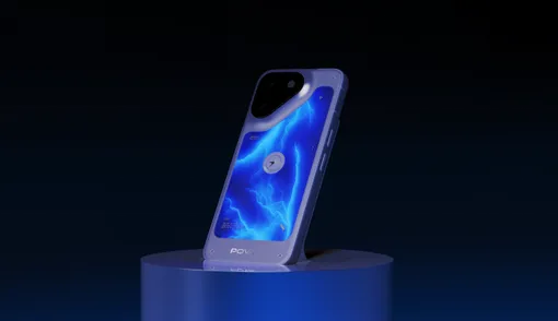 Смартфон с необычным дизайном и газовой подсветкой Смартфон с необычным дизайном и газовой подсветкой