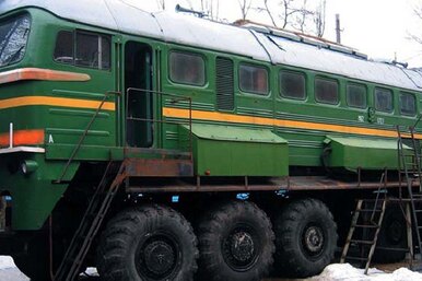 Что получится, если соединить локомотив с автомобилем: уникальный гибрид из 90-х