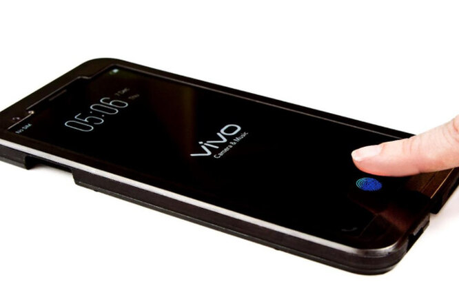 Vivo показала первый в мире смартфон со сканером отпечатков пальцев в ...