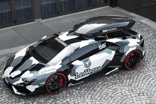 800-сильный Lamborghini с багажником на крыше