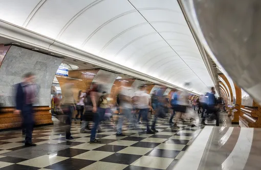 загруженность Московского метро