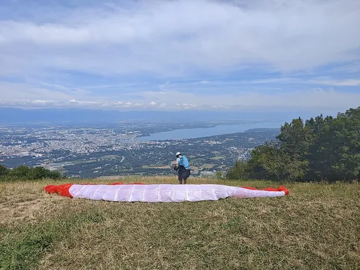 paraglider start paraglider start