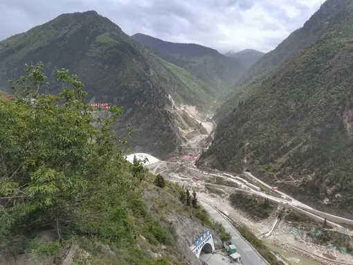 Ареал обитания Diploderma bifluviale. /