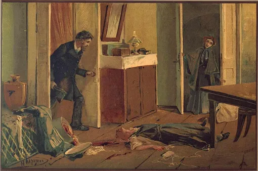 Н.Н. Каразин, иллюстрация к «Преступлению и наказанию» Н.Н. Каразин, иллюстрация к «Преступлению и наказанию»