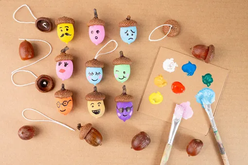 Палитра из картонки Палитра из картонки