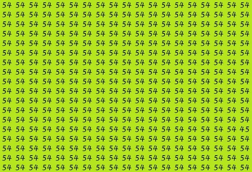 Найдите число 45