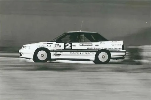 subaru legacy рекорд 1989 года