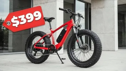 электрический фэтбайк с этикеткой $399 электрический фэтбайк с этикеткой $399