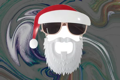 Карнавальные очки «Дед Мороз»