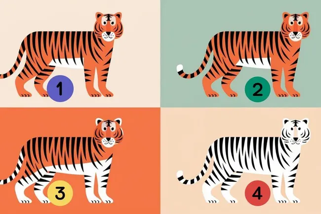 Тест: выберите тигра и узнайте свою главную силу